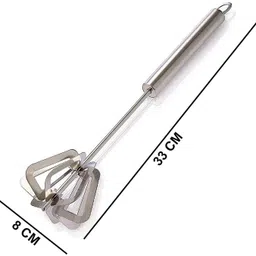 flobique Hand Mixi Stainless Steel Spiral Whisk image 4