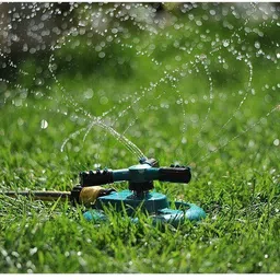 jpdsrn 3 Arm 360° Sector Rotating Water Sprinkler Garden Pipe_123 250 L Tank Sprayer image 4