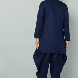 tsarina Men Cotton Blend Kurta Dhoti Pant Set image 2