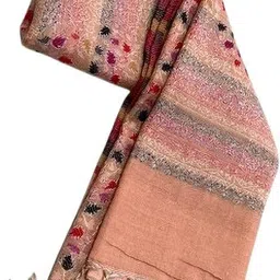apna kapda bazaar Self Design Wool Blend Women Multicolor Stole image 3