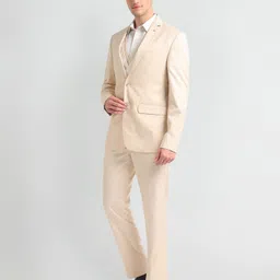 arrow Men Single-breasted Solid Suit image 2