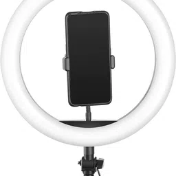 TECHMAZE 10"LED RingLight with 7Ft Tripod Stand Combo for Video Shooting PhotoShoot T4 Ring Flash image 4
