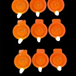 deeptiwari Plastic (Pack of 12) Hanging Diya Set-picture-16