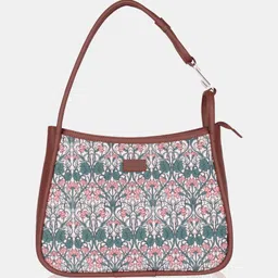zouk Women Pink, Green Shoulder Bag image 4