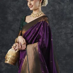 sareemall Woven Banarasi Silk Blend Saree-picture-21