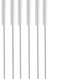 qweezer 6pcs Straw Cleaning Brush Stainless Steel Nylon Thin Pipes Drinking Straw-picture-17