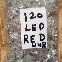 nishant sports 120 P RED COLOUR RGB 8MM LED Light Electronic Hobby Kit-picture-27