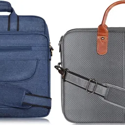 sopark Men & Women Blue, Grey Messenger Bag image 1