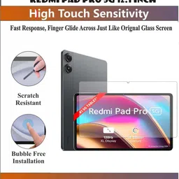 Mersal Tempered Glass Guard for REDMI Pad Pro 5G 12.1 inch image 2
