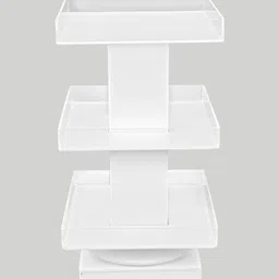 morel ACRYLIC NAIL POLISH STAND FOR SHOP, COUNTER, TABLE TOP (3 STEP STAND) PACK 1 MAKEUP Vanity Box image 2