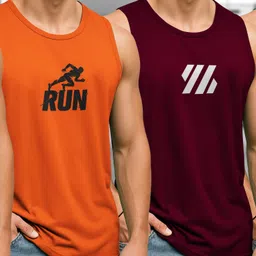 fuzer Pack of 4 Men Vest image 4