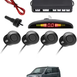 zplus Universal 4 Black Reverse Parking Sensor With LED Display For Cars-302 Safety of Passengers/Car One Alarm Kit-1832 Parking Sensor-picture-36