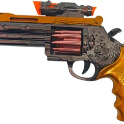 indusbay Light Sound Musical Pirate Pistol Toy Gun Musical Revolver Toy Guns & Darts-picture-22