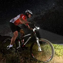 devil 2-in-1 USB Rechargeable Bicycle Horn LED Front Light (3 modes) LED Front Light image 5