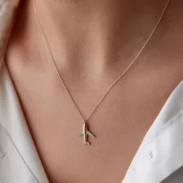 Hallmark Certified 925 Sterling Silver Dream Flight Pendant – Gift for Women Rhodium Cubic Zirconia Sterling Silver Pendant-image-64