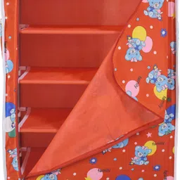 looknsnap Baby 6 Shelve Fabric PP Collapsible Wardrobe image 3