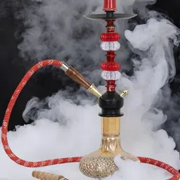 all.nation.impex 14 inch Iron, Glass Hookah image 1