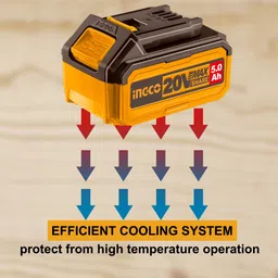 ingco Lithium-ion , 20V 4.0Ah Battery image 2