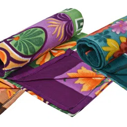 spangle Printed Single Fleece Blanket for Mild Winter image 2