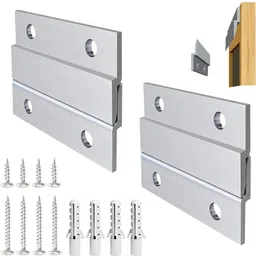 hasthip Heavy Duty Picture Cleat Hanger Kit 2 Shelf Bracket-picture-20