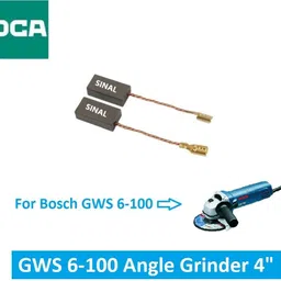 sinal Carbon GWS 6-100 Angle Grinder 4"(CBR27) Power & Hand Tool Kit-picture-18