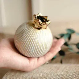 artecasa Golden Pomegranate Glory Vase Set-picture-12