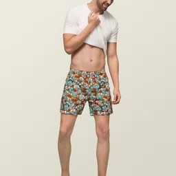 xyxx Pack of 2 Remix IntelliEaze Super Combed Cotton Printed Printed Men Boxer image 4