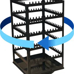 gs collection Plastic Rotating Earring Display Stand 360 roteting display stand Jewellery Organizer image 4
