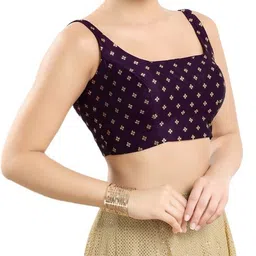 vamas-the designer blouses Round Neck Women Blouse image 4