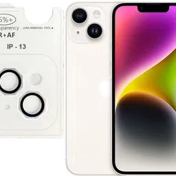 Casesily Back Camera Lens Ring Guard Protector for Apple iPhone 13 Silver-image-27