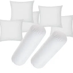 gtx Microfibre Bolster Pack of 7 Solid Combo Set Of 2 Bolster & 5-picture-23