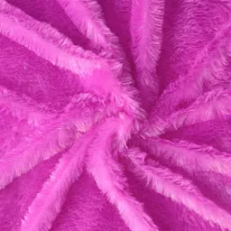 yo comfort Unstitched Purple Fur Fabric-58inL/38inH/2cmHair Length. Use: Soft Toys, Cushions, Dresses, Jackets, Home Furnishing Etc.-picture-20
