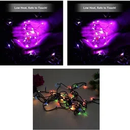 nirvaana 36 LEDs 13 m Multicolor Steady Strip Rice Lights-picture-26