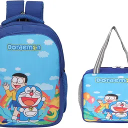 rbm Combo Of Cartoon Printed Kids Backpack & Lunch Bag (NUR-2nd Class)(BAG01+LBAG10) Waterproof School Bag-picture-10