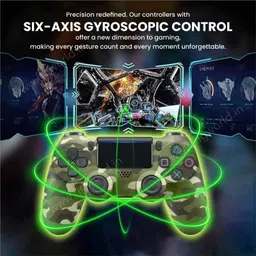 HG WORLD PS4 Controller DualShock 4 Wireless Playstation Controller for PC Bluetooth Gamepad image 3