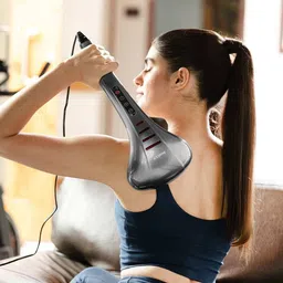 beatXP Thunder Hammer Electric Dual-Head Body Massage Machine Full Body Pain Relief Dual Percussion Massager image 5