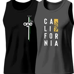 flicfol Pack of 2 Men Vest image 1