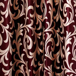 home sizzler 153 cm (5 ft) Polyester Semi Transparent Window Curtain (Pack Of 2) image 2