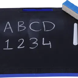 ratnas Premium Quality 2 in 1 Classic Counting slate.Write & Count.(Blue) image 2