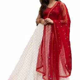 kush fashion Embroidered Semi Stitched Lehenga Choli-picture-22