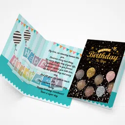 gaurangi Happy Birthday Printed Greeting Card- Birthday card for Boyfriend- Greeting Card image 3