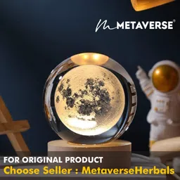 metaverse Moon Crystal Ball| Night Lamp| Night Light 3D Moon| Lunar Table Lamp| Home Decor Table Lamp-picture-11