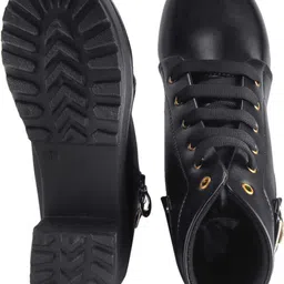 toshina shoes king Perfect Stylish Girls High Ankle Boots For Women image 3