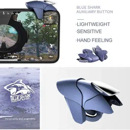 Expresscraft White Shark Mobile Pubg Trigger Shooting Games Like Free Gaming Accessory Kit Gaming Accessory Kit image 2