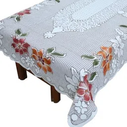 mangeram Cotton 2 Seater Floral Table Cover image 2