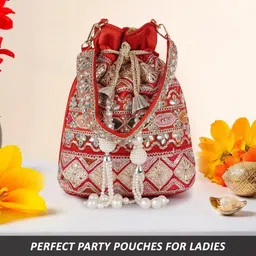 planx Women Red Potli-picture-23