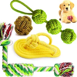 petzluv YOUHAVEDEAL Puppies COMBO Kits for Small and Medium Dogs, Chew Toys for Puppy Cotton Tug Toy, Chew Toy, Training Aid For Dog & Cat-picture-25