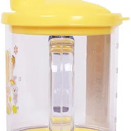 kidsify Sipper Cup with Twin Handle for Easy Grip Anti Spill Sippy Cup with Spout for Baby & Kids Water/Juice Training Sipper BPA Free 200ML (Pack of 2) image 3