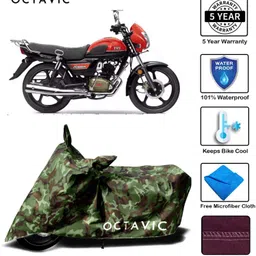octavic Waterproof Two Wheeler Cover for TVS-picture-11