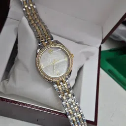 paltinum Analog Watch for Women Analog Watch - For Women Luxury Gold & Silver Women’s Analog Watch with Crystal Studded Bezel-picture-27